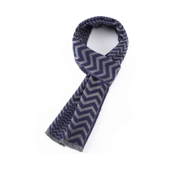 Men's Corrugated Warm Business Scarf