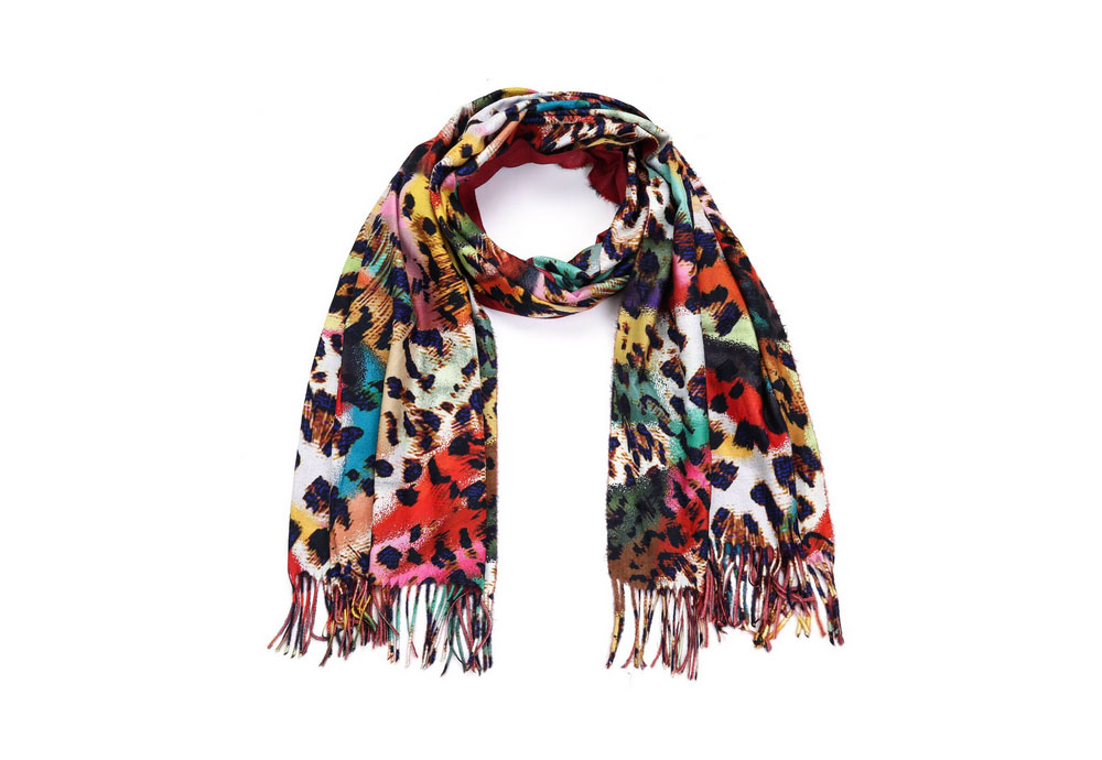 Animal Pattern Printing Fashion Scarf