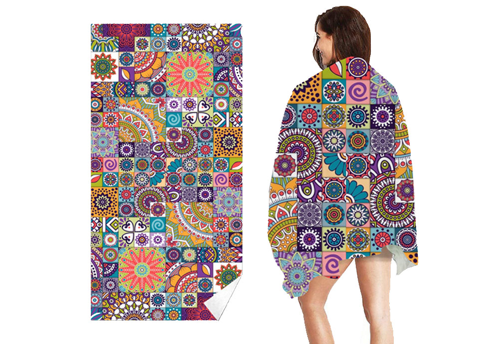 Nationalistic Microfiber Beach Towel