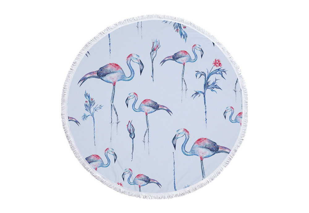 Round Microfiber Beach Towel