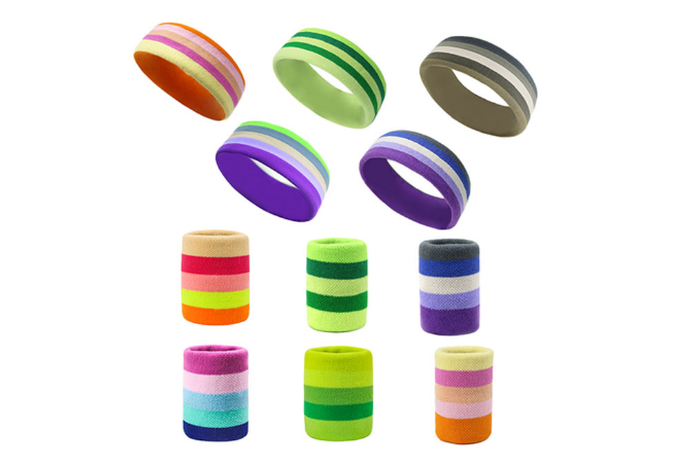 Zipper Pocket Sweatband and Wristband