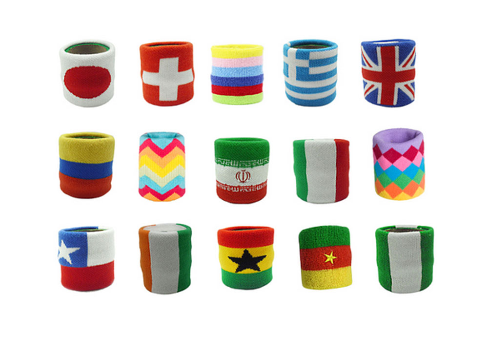 Zipper Pocket Sweatband and Wristband