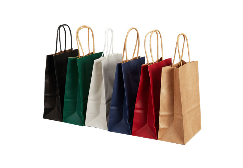 Recycled Twisted Handle Paper Bags 