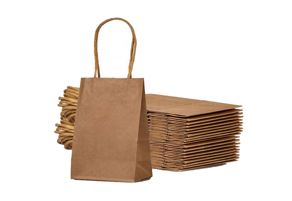 Recycled Twisted Handle Paper Bags 