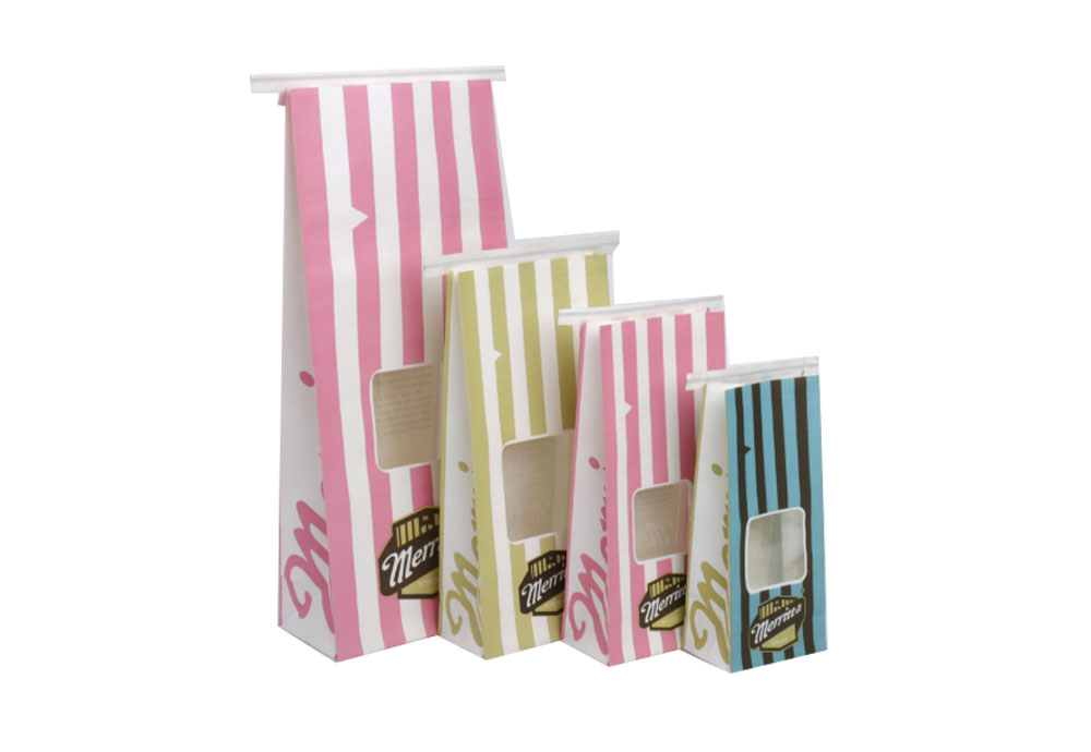 Food Grade Take Away Kraft Paper  Bag