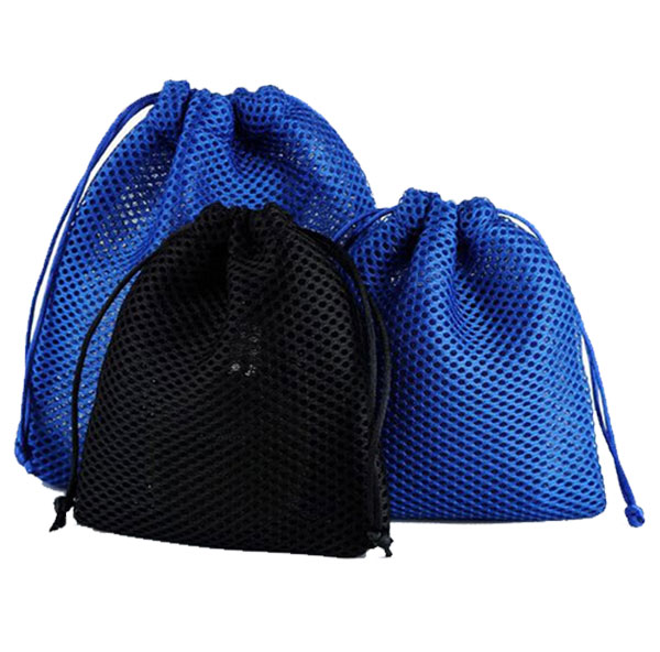 Customized Polyester Mesh Drawstring Pouch