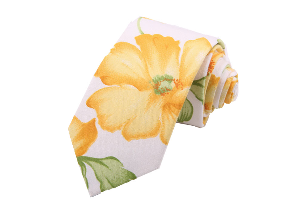  Customized Design Printed Cotton Neck Ties