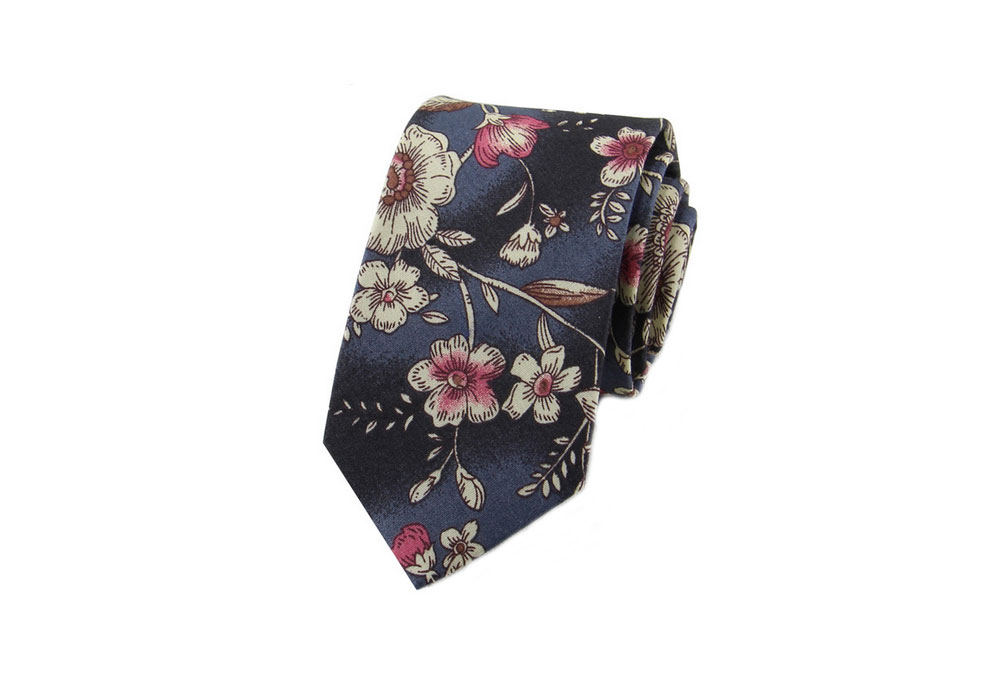  Customized Design Printed Cotton Neck Ties