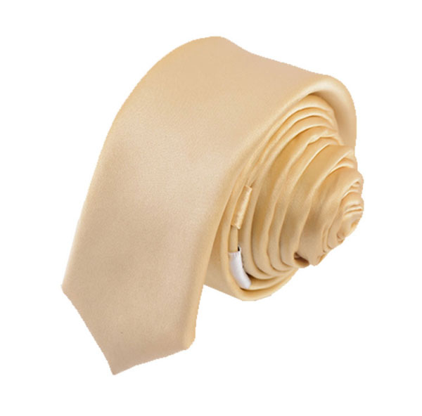 Fashion Plain Luxury Silk Men Neck Tie
