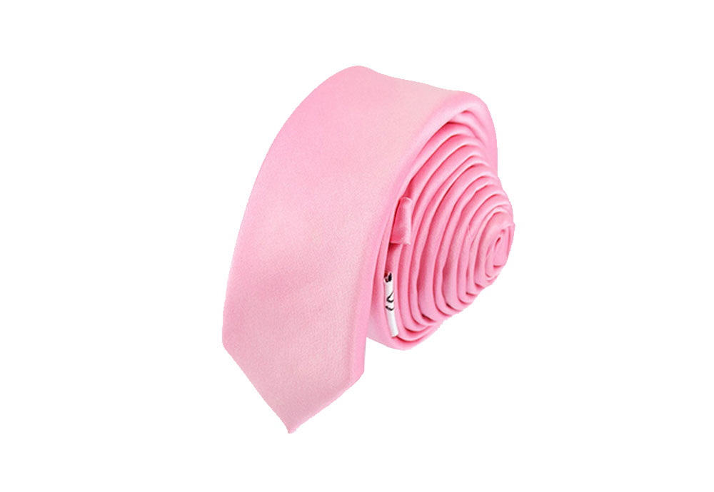 Fashion Plain Luxury Silk Men Neck Tie