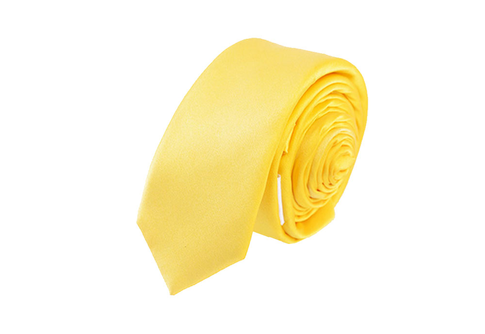 Fashion Plain Luxury Silk Men Neck Tie