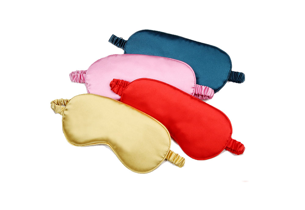 Hot Selling Satin Travel Sleeping Eye Mask