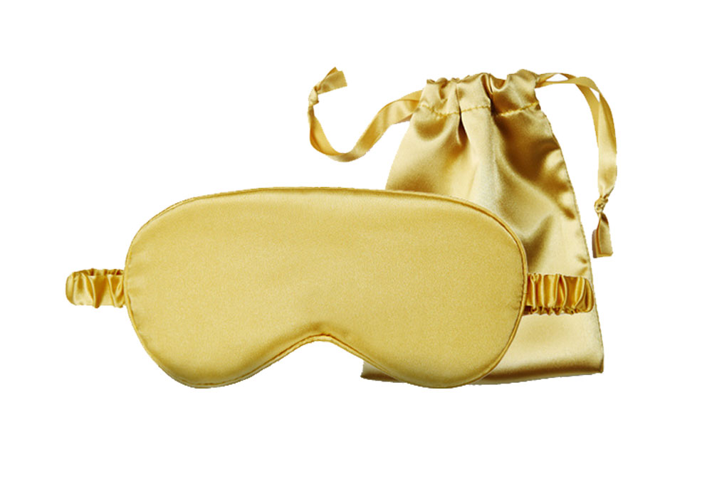 Hot Selling Satin Travel Sleeping Eye Mask