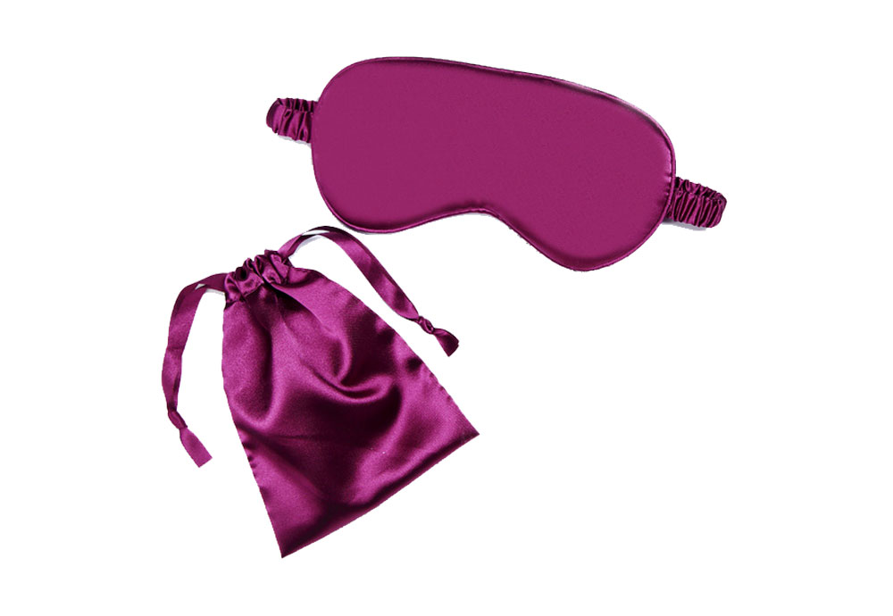 Hot Selling Satin Travel Sleeping Eye Mask
