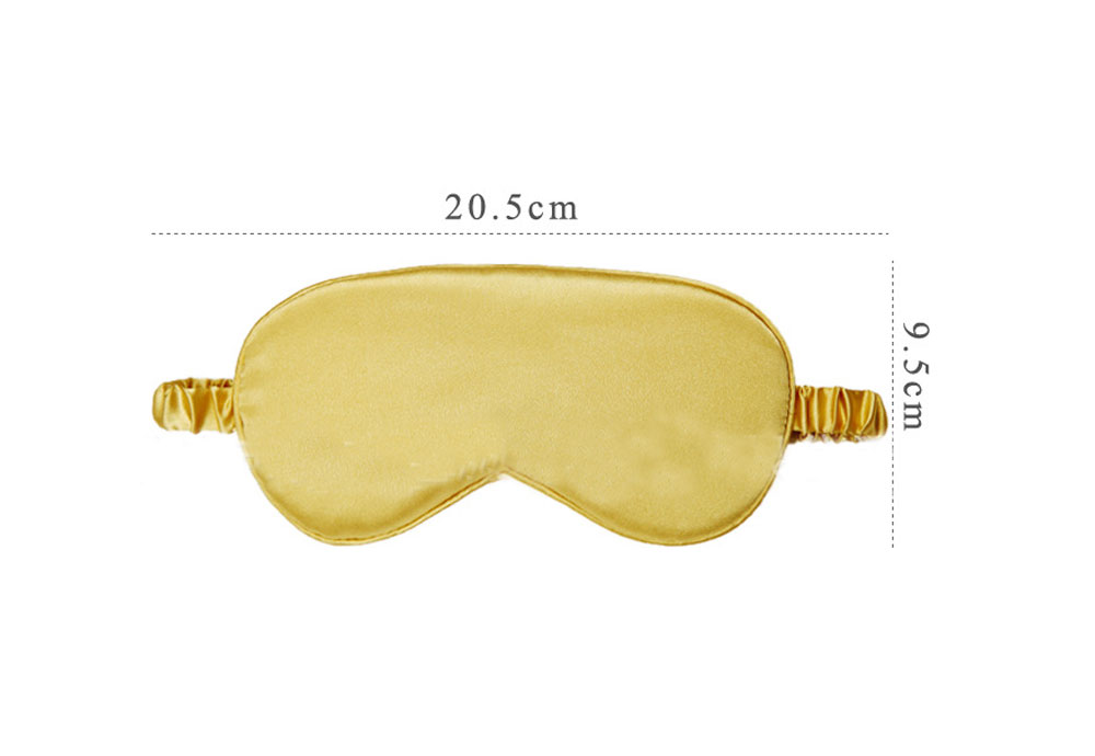 Hot Selling Satin Travel Sleeping Eye Mask