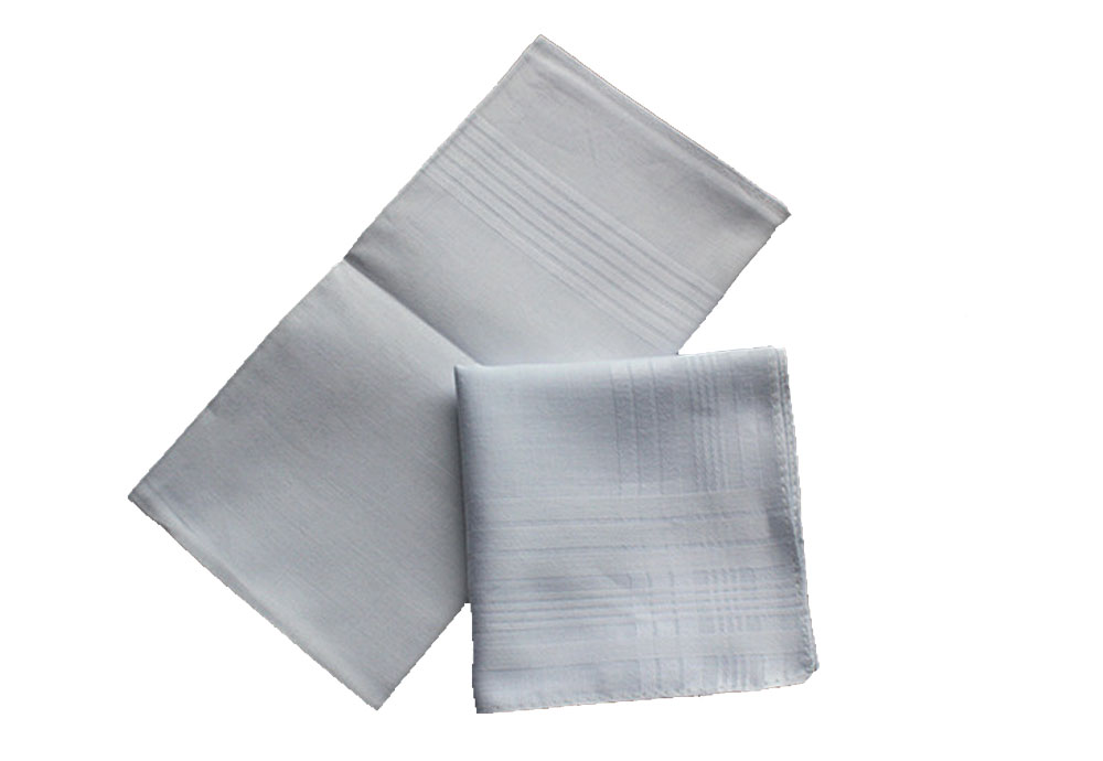 40*40cm 100% Cotton Men's Hankie