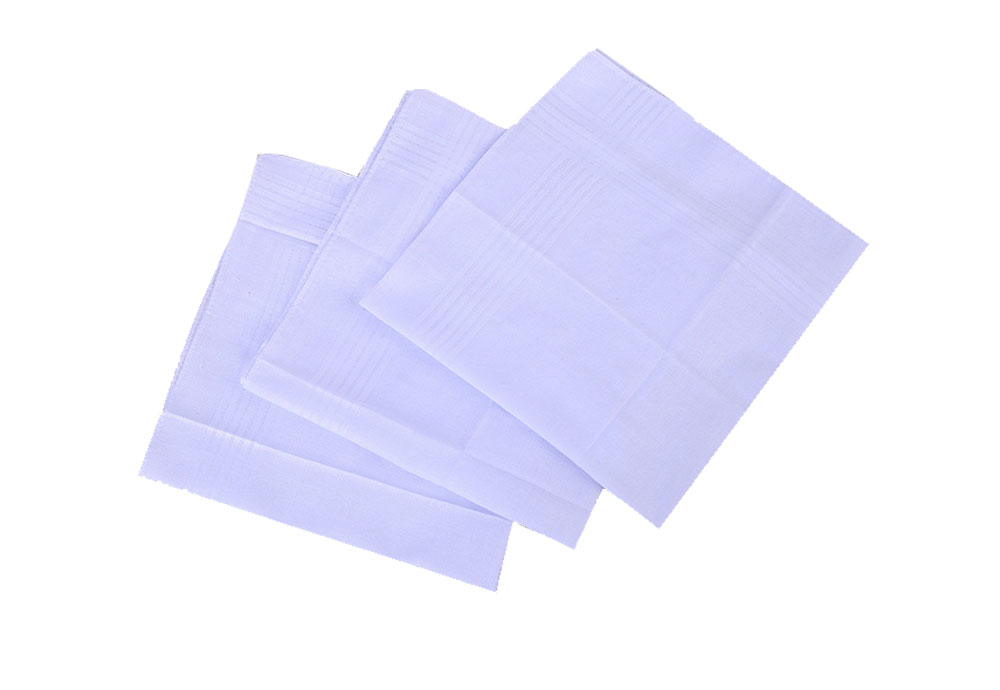 40*40cm 100% Cotton Men's Hankie