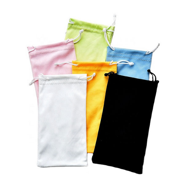Microfiber Glasses Drawstring Pouch 