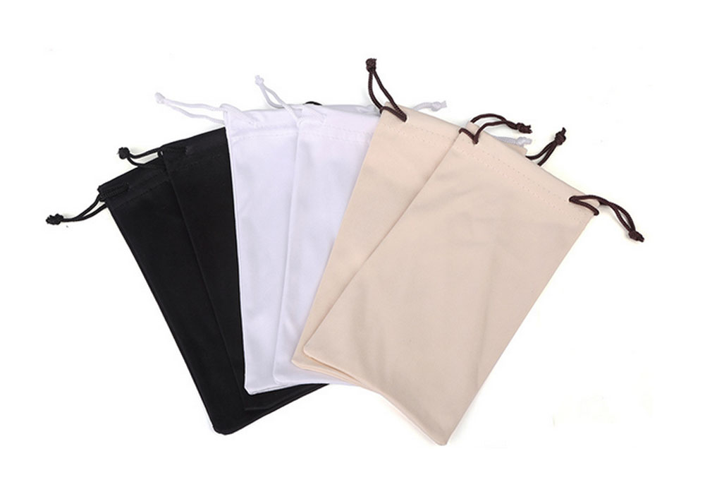 Microfiber Glasses Drawstring Pouch 