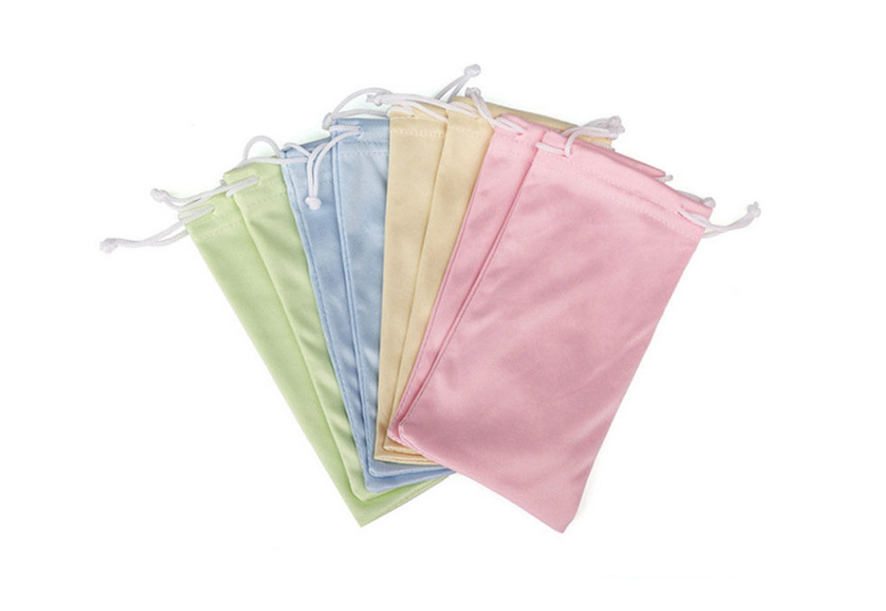 Microfiber Glasses Drawstring Pouch 