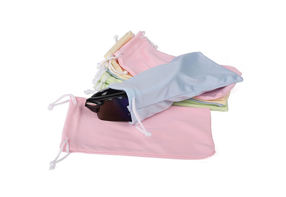 Microfiber Glasses Drawstring Pouch 