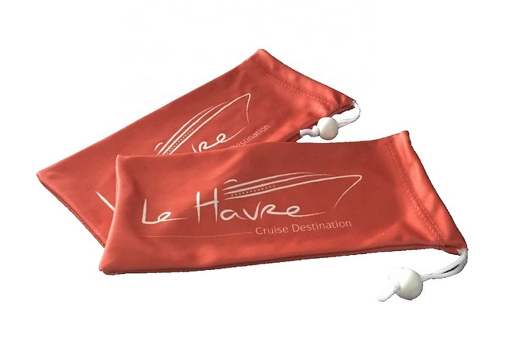 Microfiber Glasses Drawstring Pouch 