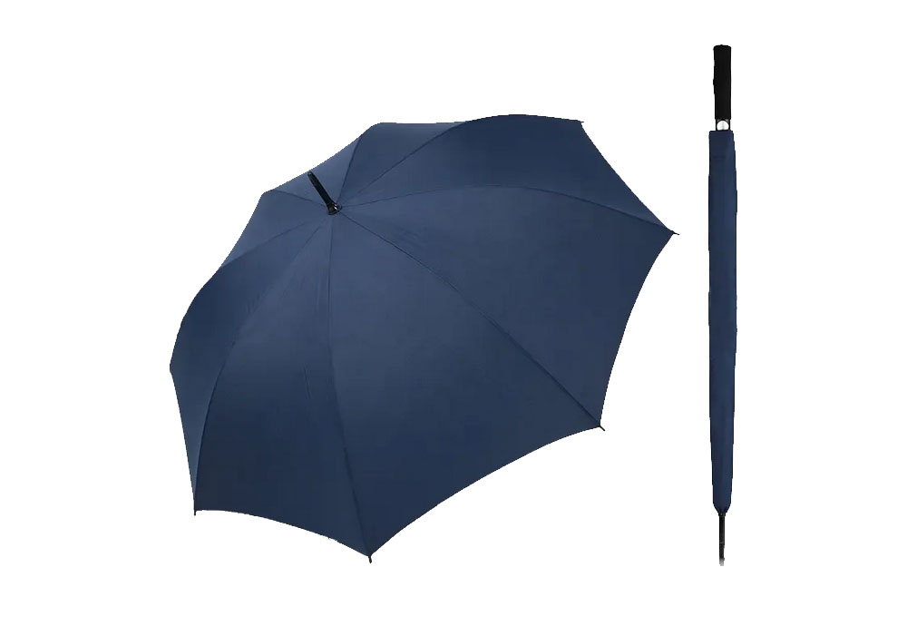 Custom Printed Promotional 27 inch Fiberglass Straight Golf Umbrella