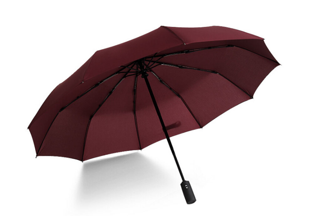 Hot Selling Automatic Windproof 3 Folding Umbrellas for Sunny and Raining