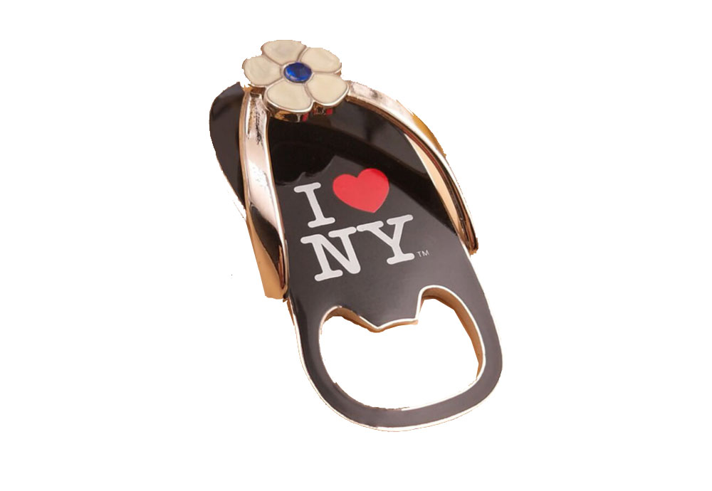 Cheap Customized Metal Aluminum Beer Wine Bottle Opener with Key Chain