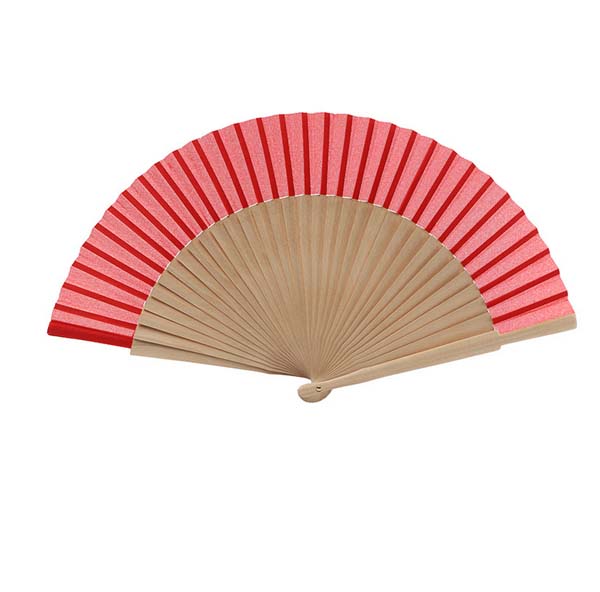 Promotional Handmade Printed Wooden Folding Fan