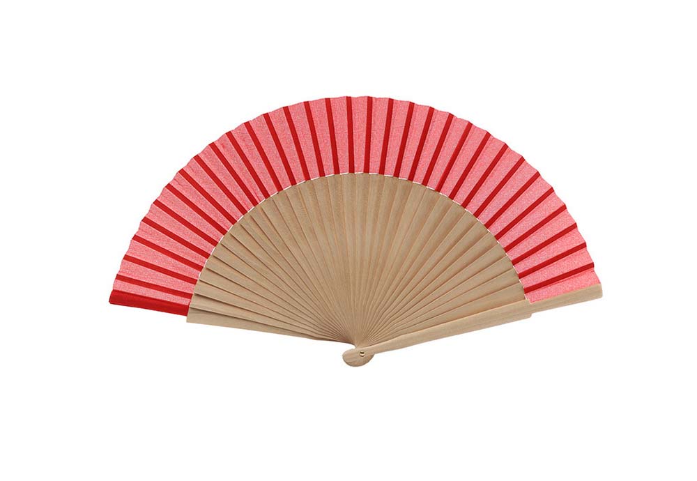 Promotional Handmade Printed Wooden Folding Fan