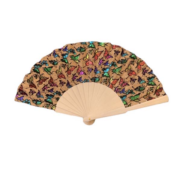Customized Printed Wood Folding Hand Fan 