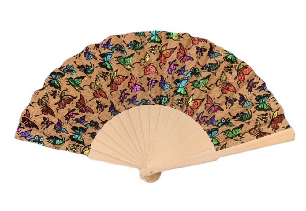 Customized Printed Wood Folding Hand Fan 